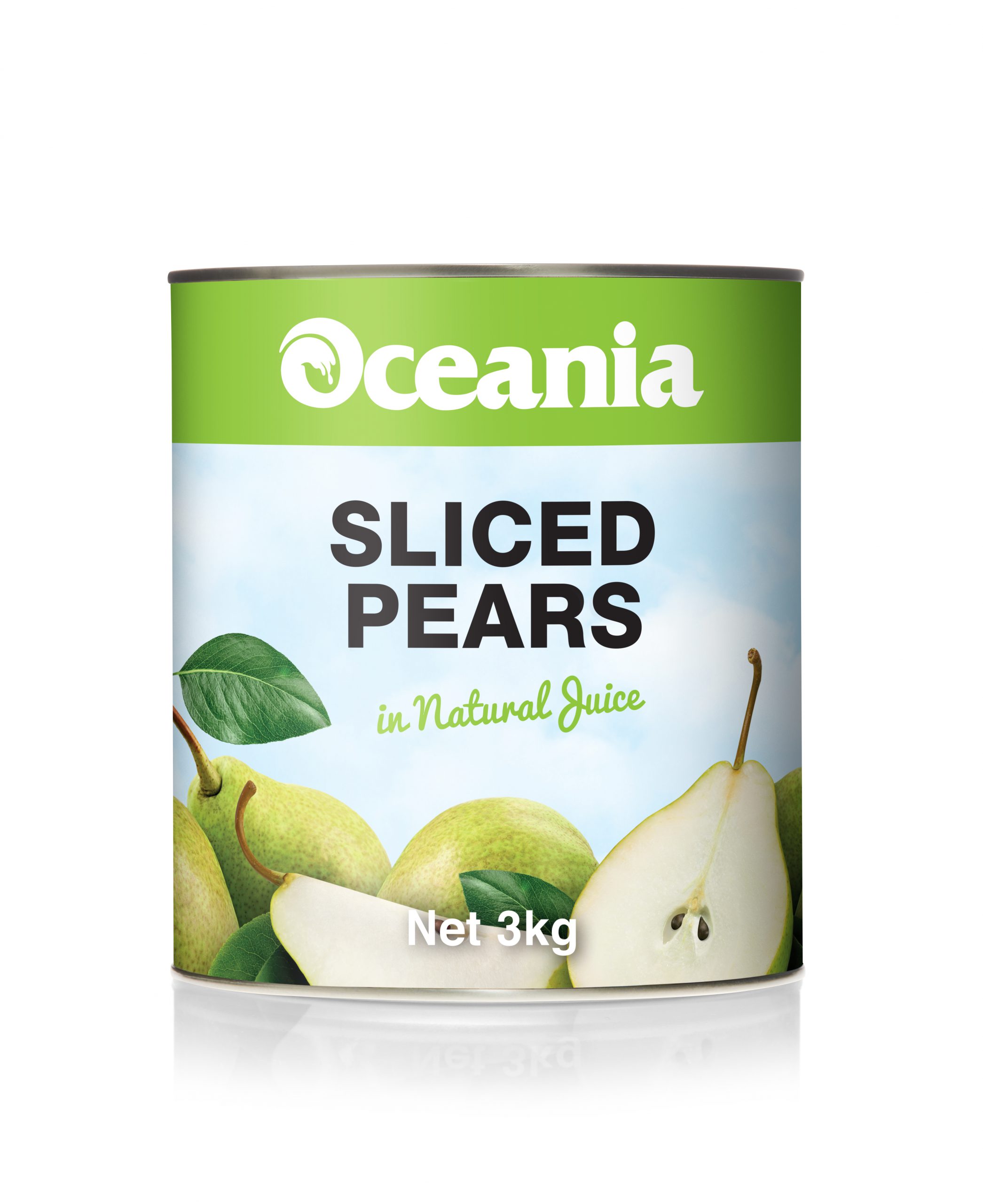 Sliced Pears In Natural Juice