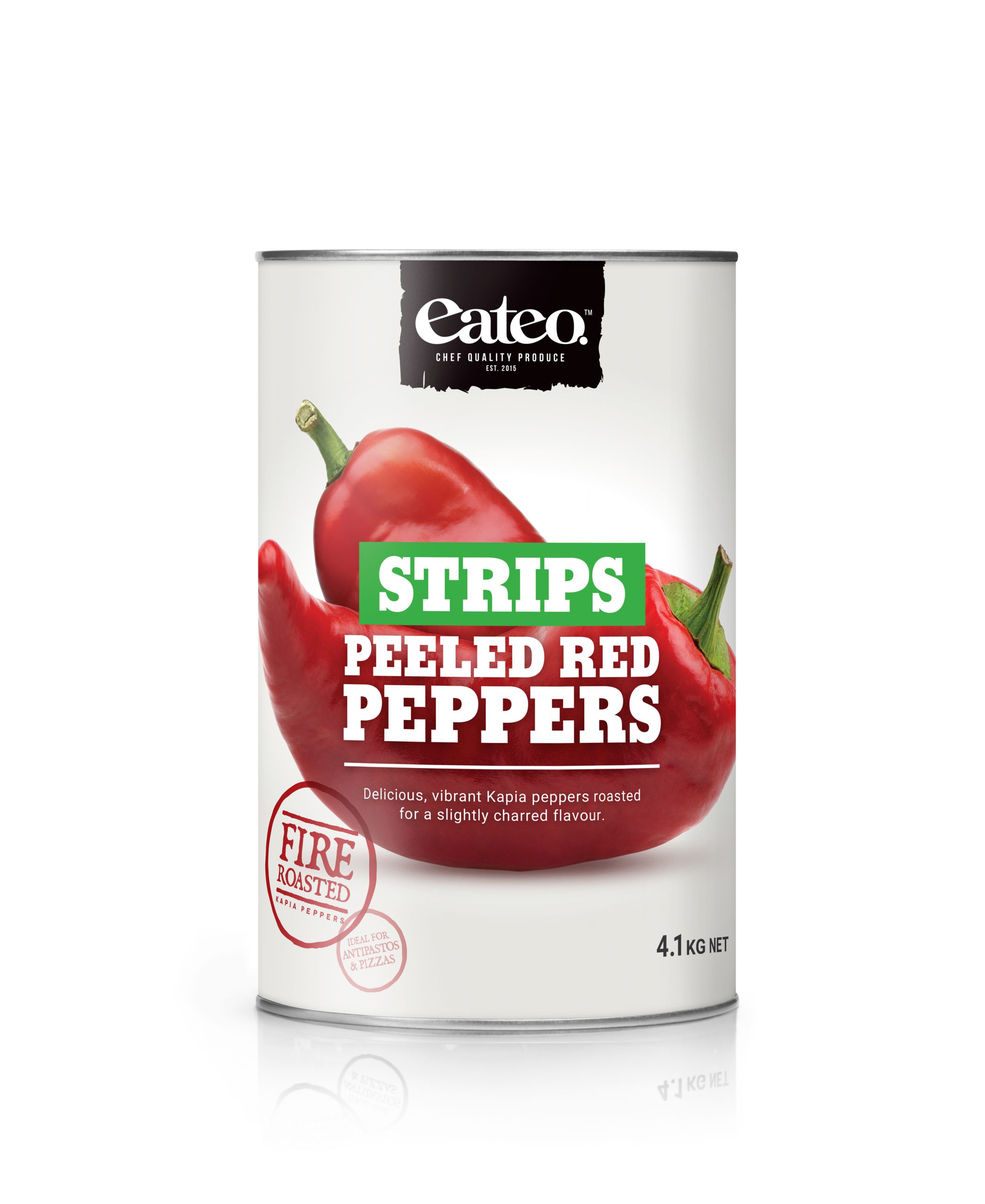 Peeled Red Peppers Strips