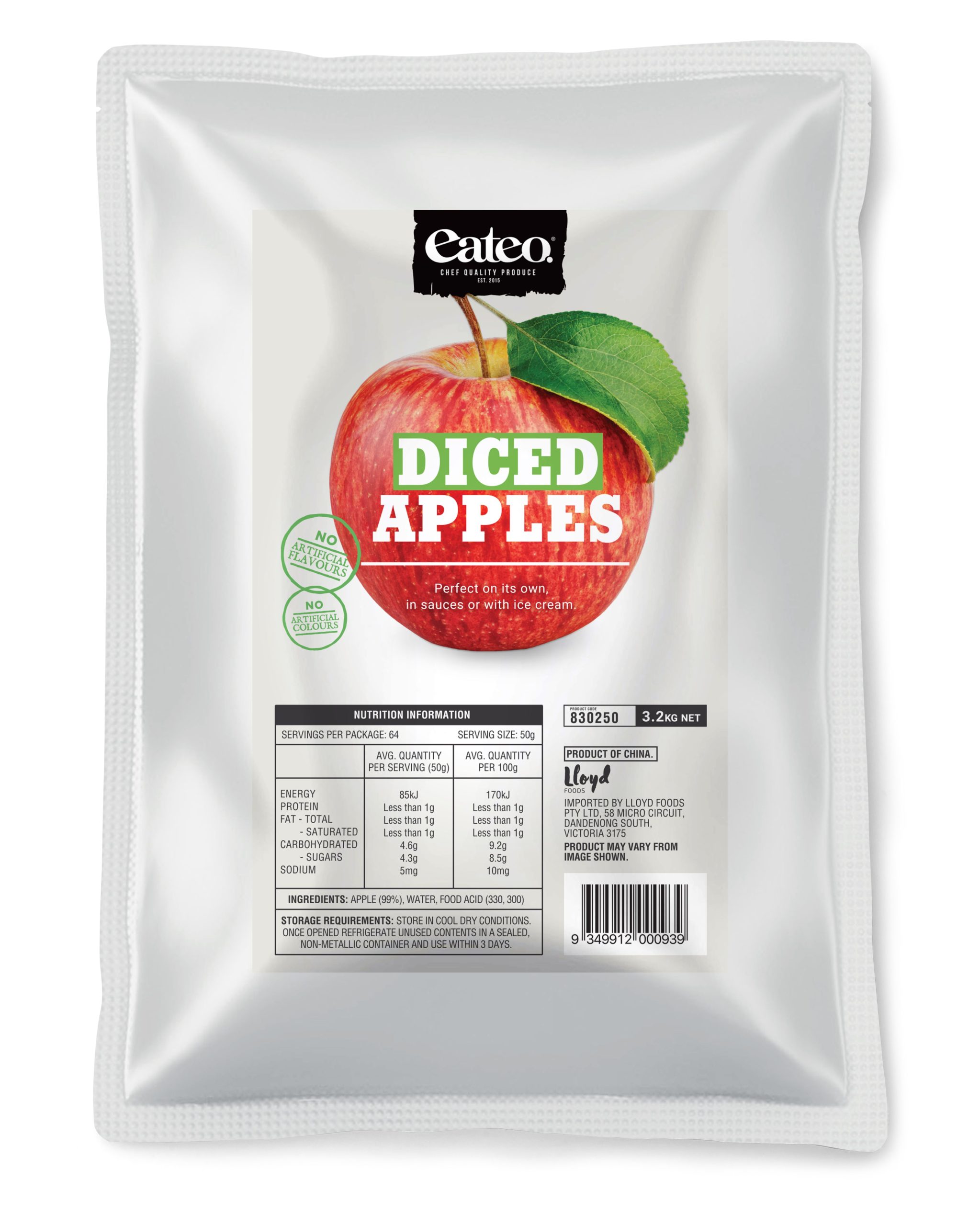 Diced Apples